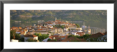 Croatia, Korcula, Korcula Island, City On The Waterfront by Panoramic Images Pricing Limited Edition Print image