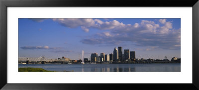 Reflection Of Skyscrapers In A River, Louisville, Kentucky, Usa by Panoramic Images Pricing Limited Edition Print image
