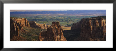 Grand Junction, Grand Valley, Colorado National Monument, Colorado, Usa by Panoramic Images Pricing Limited Edition Print image