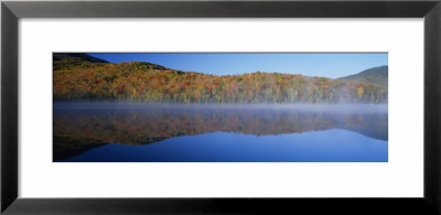 Reflection Of Mountains In Water, Adirondack Mountains, New York State, Usa by Panoramic Images Pricing Limited Edition Print image