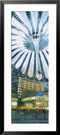 Ceiling Of A Building, Sony Center, Potsdamer Platz, Berlin, Germany by Panoramic Images Pricing Limited Edition Print image