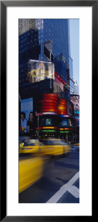 Traffic On A Street, Times Square, Manhattan, New York, Usa by Panoramic Images Pricing Limited Edition Print image