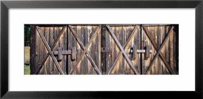 Closed Doors Of A Barn, Montana, Usa by Panoramic Images Pricing Limited Edition Print image