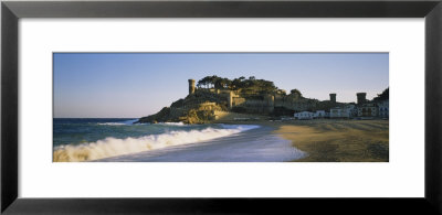 Tourist Resort On The Beach, Tossa De Mar, Costa Brava, Catalonia, Spain by Panoramic Images Pricing Limited Edition Print image