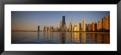 Buildings On The Waterfront, Chicago, Illinois, Usa by Panoramic Images Pricing Limited Edition Print image