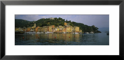 Town At The Waterfront, Portofino, Italy by Panoramic Images Pricing Limited Edition Print image