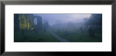 Tombstones In A Cemetery, Winchelsea, East Sussex, England by Panoramic Images Pricing Limited Edition Print image
