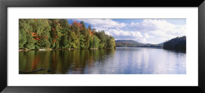 Reflection Of Sky In Water, Moose Pond, Essex County, Adirondack Mountains, New York State, Usa by Panoramic Images Pricing Limited Edition Print image