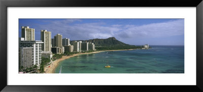 Diamond Head, Waikiki Beach, Oahu, Hawaii, Usa by Panoramic Images Pricing Limited Edition Print image