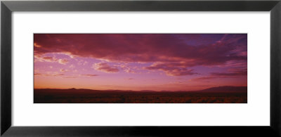 Clouds Over A Landscape, Taos, New Mexico, Usa by Panoramic Images Pricing Limited Edition Print image