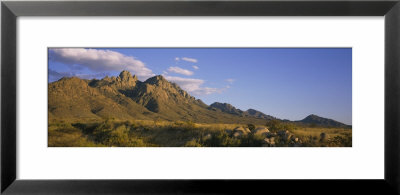 Mountain Range On A Landscape, Organ Mountains, New Mexico, Usa by Panoramic Images Pricing Limited Edition Print image