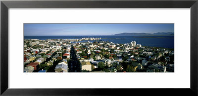 High Angle View Of A City, Reykjavik, Iceland by Panoramic Images Pricing Limited Edition Print image