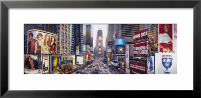 Dusk, Times Square, New York City, New York State, Usa by Panoramic Images Pricing Limited Edition Print image