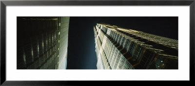 Low Angle View Of A Tower, Jin Mao Tower, Pudong, Shanghai, China by Panoramic Images Pricing Limited Edition Print image