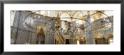 Interior, Rustem Pasa Mosque, Istanbul, Turkey by Panoramic Images Pricing Limited Edition Print image