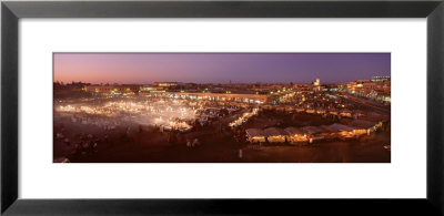Jemaa El Fna, Marrakech, Morocco by Panoramic Images Pricing Limited Edition Print image