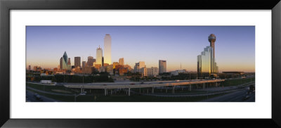 Skyscrapers In A City, Dallas, Texas, Usa by Panoramic Images Pricing Limited Edition Print image