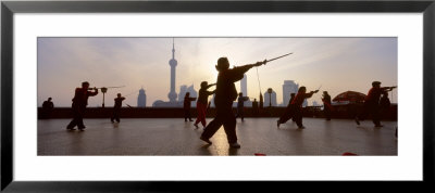 The Bund, Shanghai, China by Panoramic Images Pricing Limited Edition Print image