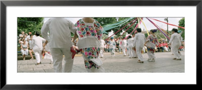 Traditional Yucatan Dance Performance, Merida, Yucatan, Mexico by Panoramic Images Pricing Limited Edition Print image