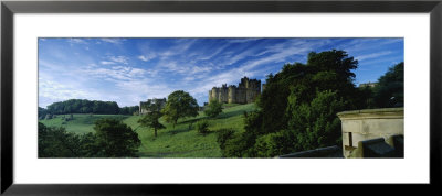 Castle On A Landscape, Alnwick Castle, Northumberland, England, United Kingdom by Panoramic Images Pricing Limited Edition Print image