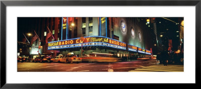 Manhattan, Radio City Music Hall, New York City, New York State, Usa by Panoramic Images Pricing Limited Edition Print image