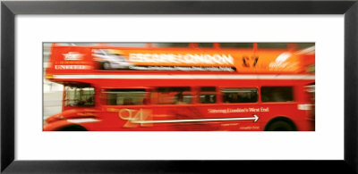 Double Decker Bus, London, England, United Kingdom by Panoramic Images Pricing Limited Edition Print image