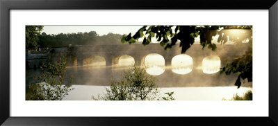 Stone Bridge In Fog, Loire Valley, France by Panoramic Images Pricing Limited Edition Print image