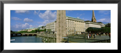Inner Alster, Hamburg, Germany by Panoramic Images Pricing Limited Edition Print image