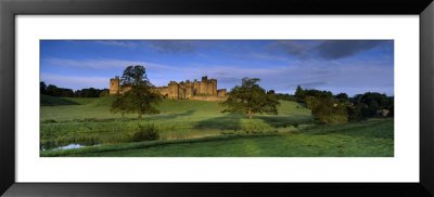 View Of A Castle, Alnwick Castle, Northumberland, England, United Kingdom by Panoramic Images Pricing Limited Edition Print image