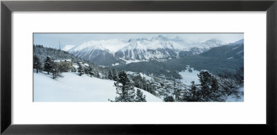Winter, St. Moritz, Switzerland by Panoramic Images Pricing Limited Edition Print image