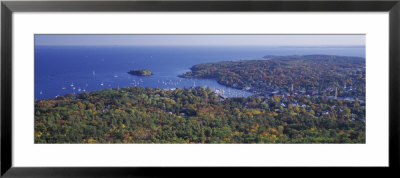 Fall, Camden Harbor, Camden, Maine, Usa by Panoramic Images Pricing Limited Edition Print image
