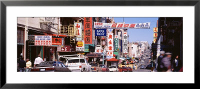 People In The Market, Chinatown, San Francisco, California, Usa by Panoramic Images Pricing Limited Edition Print image