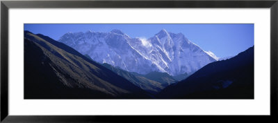 View From Tengboche, Everest And Lhotse Khumba Region, Nepal by Panoramic Images Pricing Limited Edition Print image