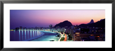 Copacabana Beach, Rio De Janeiro, Brazil by Panoramic Images Pricing Limited Edition Print image