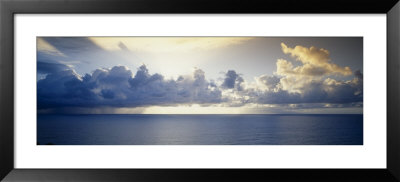 Clouds Over An Ocean, Hawaii, Usa by Panoramic Images Pricing Limited Edition Print image