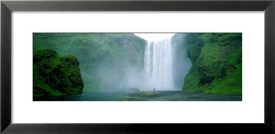 Skogafoss Falls, Skogar River, Iceland by Panoramic Images Pricing Limited Edition Print image