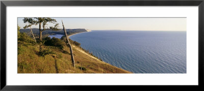 Water, Lake, Sleeping Bear Dunes, Michigan,Usa by Panoramic Images Pricing Limited Edition Print image