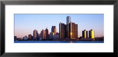 Morning, Detroit, Michigan, Usa by Panoramic Images Pricing Limited Edition Print image