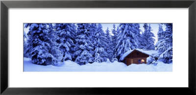 Lost Lake Cabin, British Columbia, Canada by Panoramic Images Pricing Limited Edition Print image
