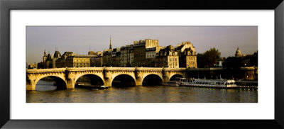 Pont Neuf Bridge, Paris, France by Panoramic Images Pricing Limited Edition Print image