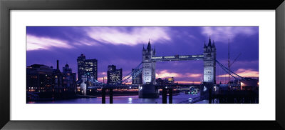 Tower Bridge, Landmark, London, England, United Kingdom by Panoramic Images Pricing Limited Edition Print image