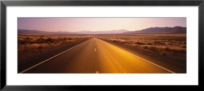 Desert Road, Nevada, Usa by Panoramic Images Pricing Limited Edition Print image