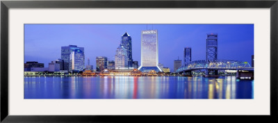 Night, Jacksonville, Florida, Usa by Panoramic Images Pricing Limited Edition Print image