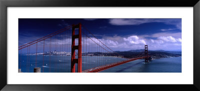 Bridge Over A River, Golden Gate Bridge, San Francisco, California, Usa by Panoramic Images Pricing Limited Edition Print image