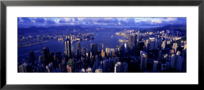Hong Kong Harbor, Hong Kong, China by Panoramic Images Pricing Limited Edition Print image