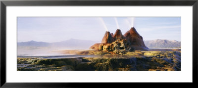 Geyser, Black Rock Desert, Nevada, Usa by Panoramic Images Pricing Limited Edition Print image