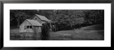Facade Of A Mill, Malbry Mill, Blue Ridge Parkway, North Carolina, Usa by Panoramic Images Pricing Limited Edition Print image