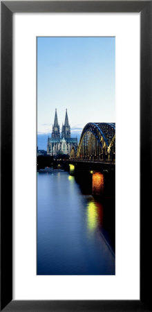 Hohenzollern Bridge, Cologne, Germany by Panoramic Images Pricing Limited Edition Print image