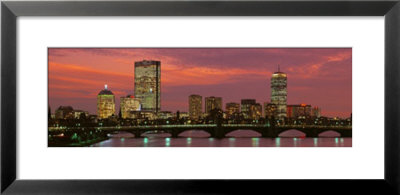 Back Bay, Boston, Massachusetts, Usa by Panoramic Images Pricing Limited Edition Print image