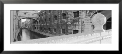 Bridge Over A Canal, Bridge Of Sighs, Venice, Italy by Panoramic Images Pricing Limited Edition Print image